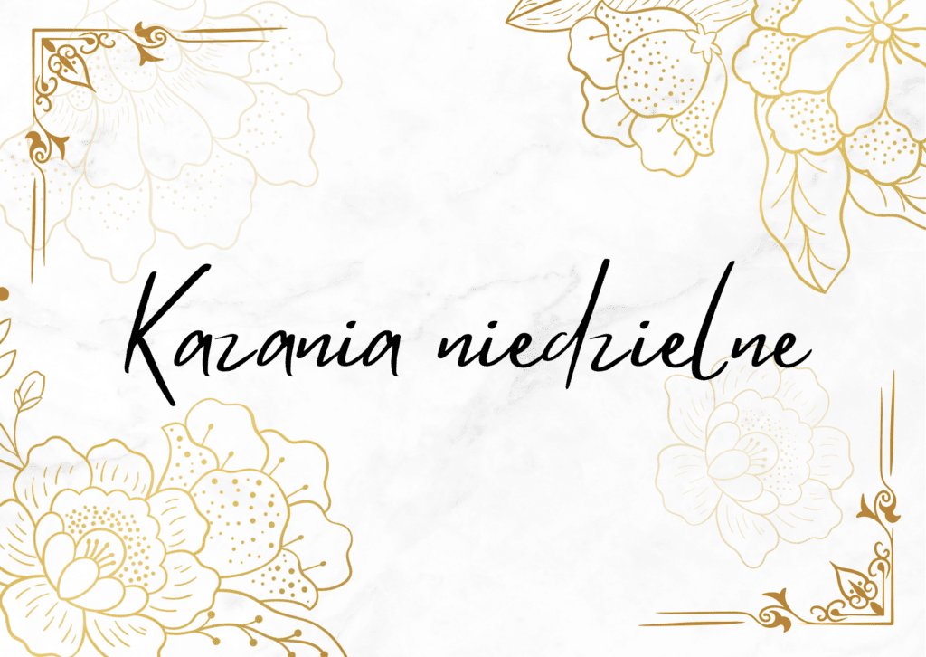 Kazania niedzielne – Niedziela Palmowa – Męki Pańskiej (Rok C)