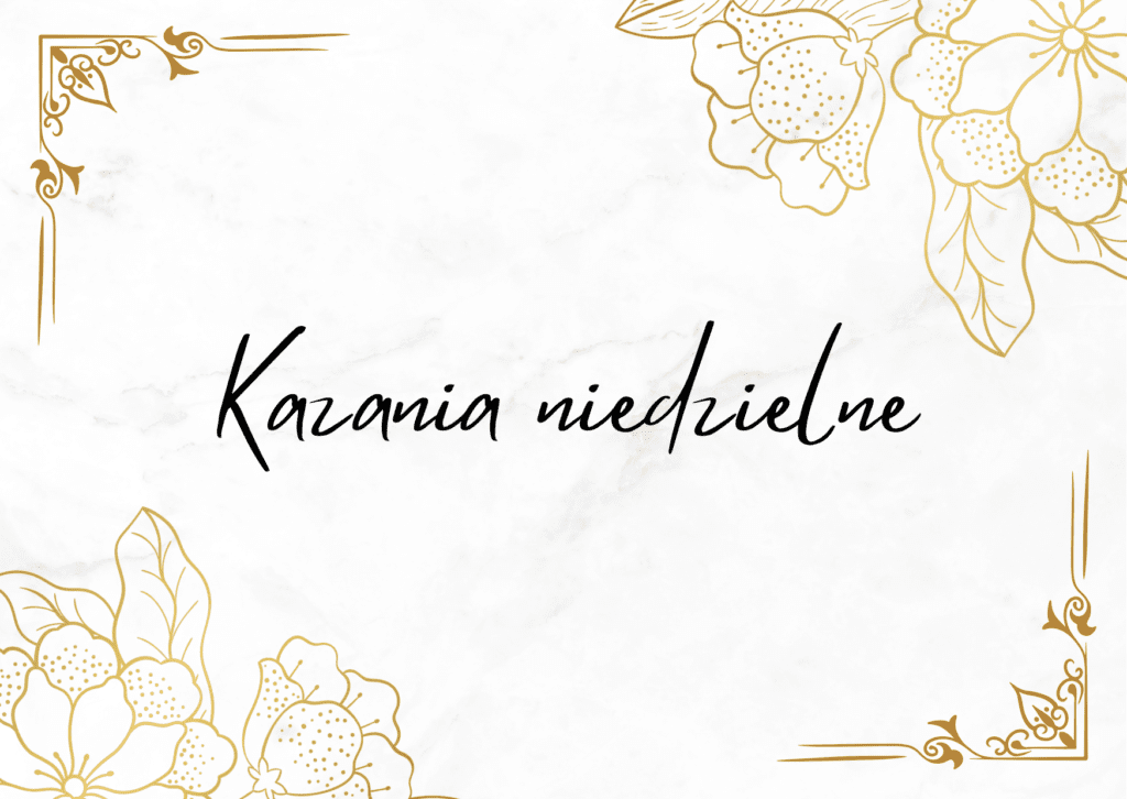 Kazania niedzielne – Święto rocznicy poświęcenia Bazyliki Laterańskiej